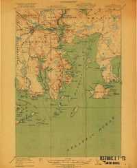 Machias 1918 topographic map thumbnail