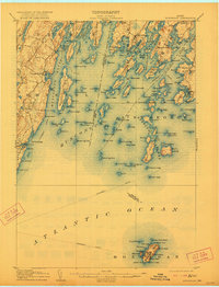 Monhegan 1906 topographic map thumbnail