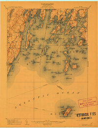 Monhegan 1906 topographic map thumbnail