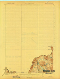 Moose Bog 1931 topographic map thumbnail