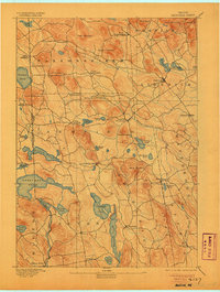 Newfield 1893 topographic map preview