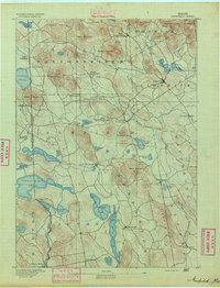 Newfield 1891 topographic map thumbnail