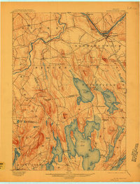 Norridgewock 1898 topographic map thumbnail