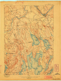 Norridgewock 1898 topographic map thumbnail