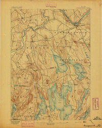 Norridgewock 1894 topographic map thumbnail