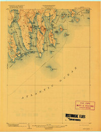 Petit Manan 1904 topographic map thumbnail