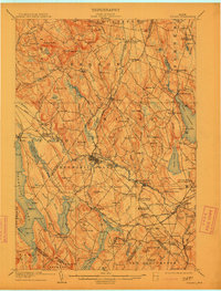 Poland 1908 topographic map preview