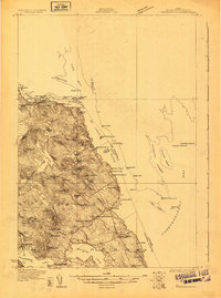 Robbinston 1929 topographic map thumbnail
