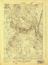Saponac 1931 topographic map thumbnail