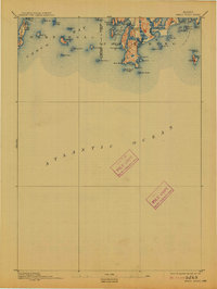 Small Point 1893 topographic map preview