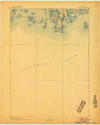 Small Point 1893 topographic map preview