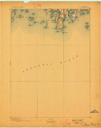 Small Point 1893 topographic map preview
