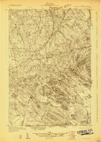 Springfield 1931 topographic map preview