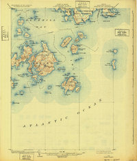 Swan Island 1904 topographic map thumbnail