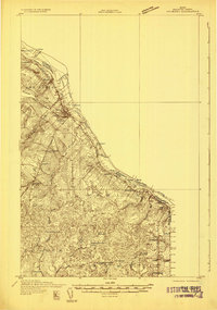 Van Buren 1931 topographic map thumbnail