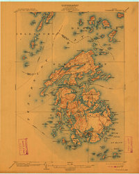 Vinalhaven 1904 topographic map thumbnail