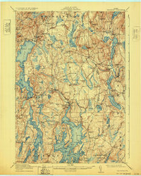 Waldoboro 1915 topographic map thumbnail