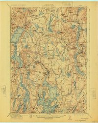 Waldoboro 1915 topographic map thumbnail