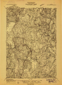 Waldoboro 1913 topographic map thumbnail