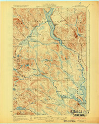 Winterville 1931 topographic map thumbnail