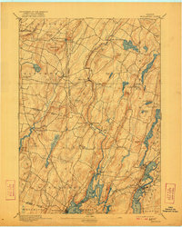 Wiscasset 1893 topographic map thumbnail