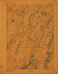 Wiscasset 1893 topographic map thumbnail