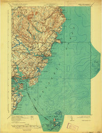 York 1920 topographic map thumbnail