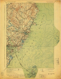 York 1920 topographic map thumbnail