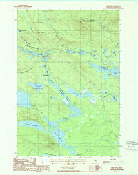 Abol Pond 1988 topographic map thumbnail