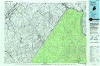 Allagash 1993 topographic map thumbnail