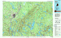 Bangor 1994 topographic map thumbnail