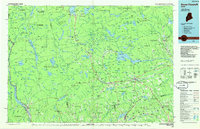Dover-Foxcroft 1986 topographic map thumbnail