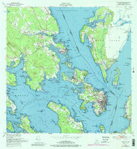 Eastport 1949 topographic map thumbnail