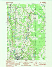 Houlton North 1984 topographic map thumbnail