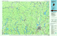 Lewiston 1986 topographic map thumbnail