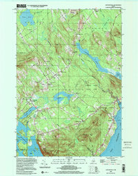 Lincolnville 2000 topographic map thumbnail