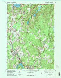 Lisbon Falls North 1979 topographic map thumbnail