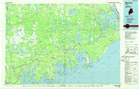 Machias 1985 topographic map thumbnail