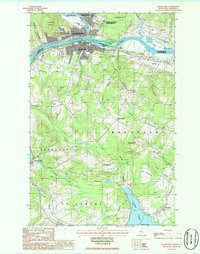 Madawaska 1986 topographic map thumbnail