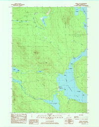 Middle Dam 1984 topographic map thumbnail