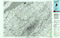 Montmagny 1993 topographic map thumbnail