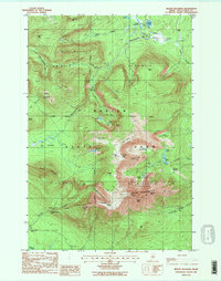 Mount Katahdin 1988 topographic map preview