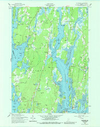 Phippsburg 1957 topographic map preview