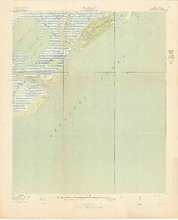 Capers Island 1919 topographic map thumbnail