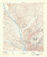 Columbia North 1948 topographic map thumbnail