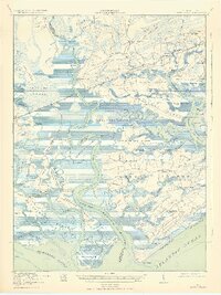 Edisto Island 1919 topographic map thumbnail