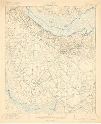 Eutawville 1921 topographic map thumbnail