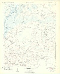 Galivants Ferry 1950 topographic map thumbnail