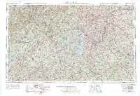 Greenville 1954 topographic map thumbnail