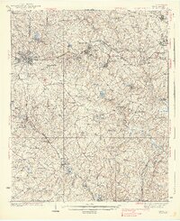 Greer 1938 topographic map thumbnail